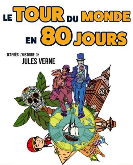 Affiche du spectacle Le Tour Du Monde En 80 Jours