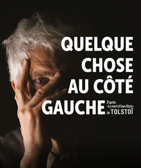 Affiche du spectacle Quelque chose au côté gauche