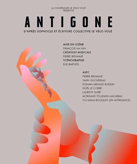 Affiche du spectacle Antigone