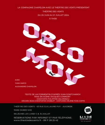 Affiche du spectacle Oblomov