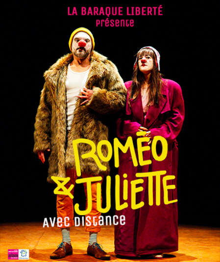 Affiche du spectacle Roméo et Juliette avec distance