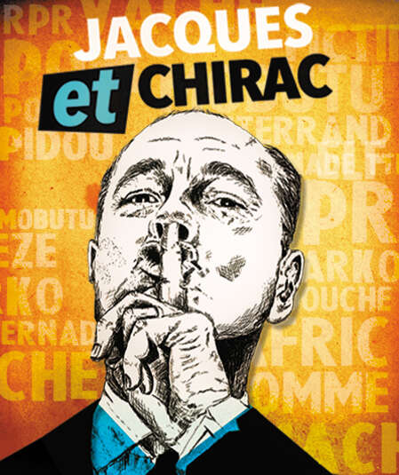 Affiche du spectacle Jacques et Chirac