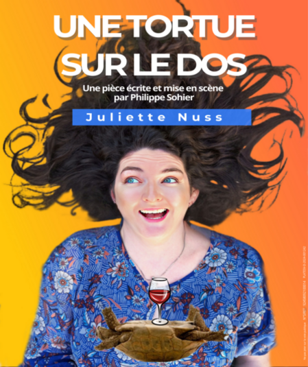 Affiche du spectacle Une tortue sur le dos