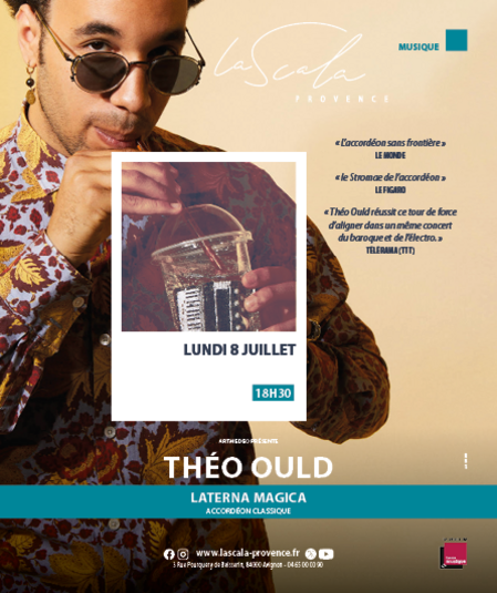 Affiche du spectacle Laterna Magica : L'accordéon de Théo Ould
