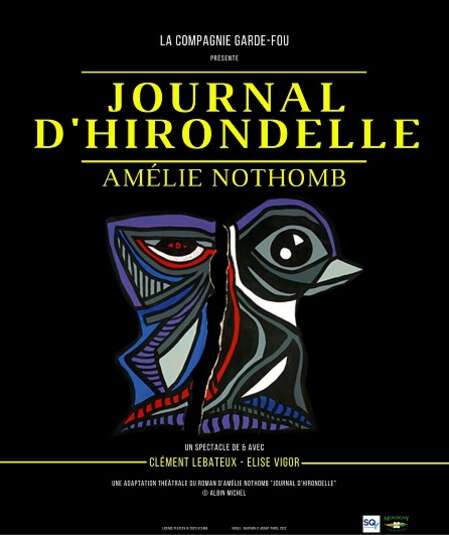 Affiche du spectacle Journal d'Hirondelle