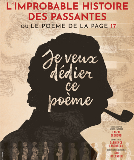 Affiche du spectacle L'improbable histoire des Passantes