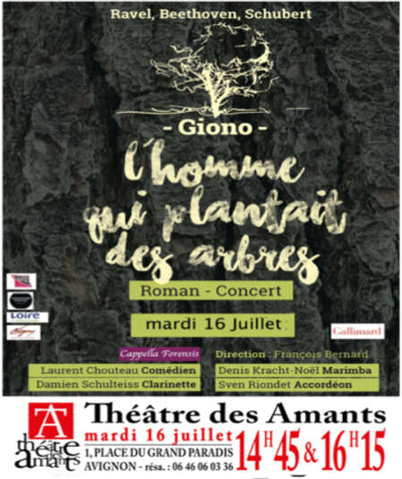 Affiche du spectacle L'Homme qui plantait des arbres