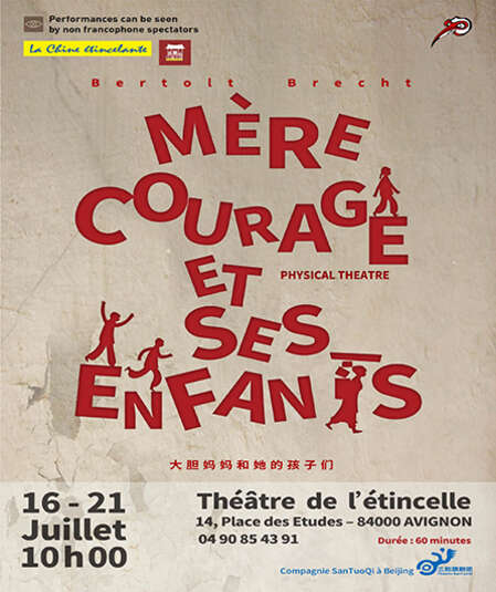 Affiche du spectacle Mère Courage et ses enfants