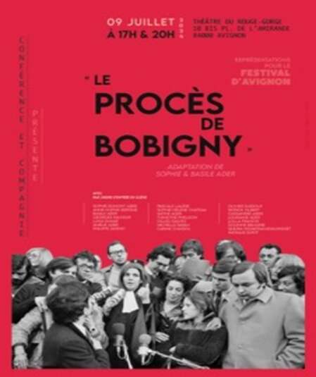 Affiche du spectacle Le Procès de Bobigny