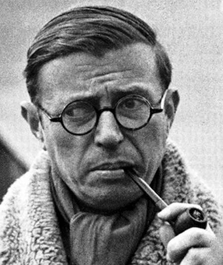 Affiche du spectacle Réflexions sur la question juive de Jean-Paul Sartre-un cabaret