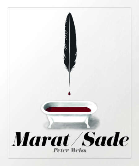 Affiche du spectacle Marat/Sade