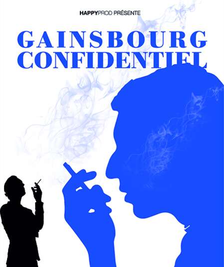 Affiche du spectacle Gainsbourg Confidentiel