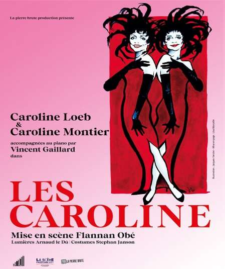 Affiche du spectacle Les Caroline