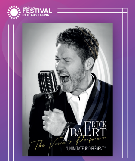 Affiche du spectacle Erick BAERT - The Voice's Performer