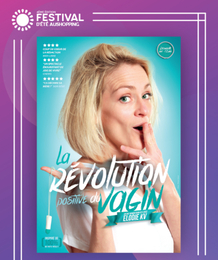 Affiche du spectacle Elodie KV - dans La Révolution positive du Vagin