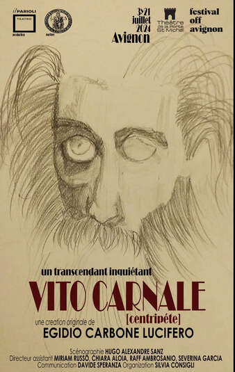 Affiche du spectacle Vito Carnale [centripète]